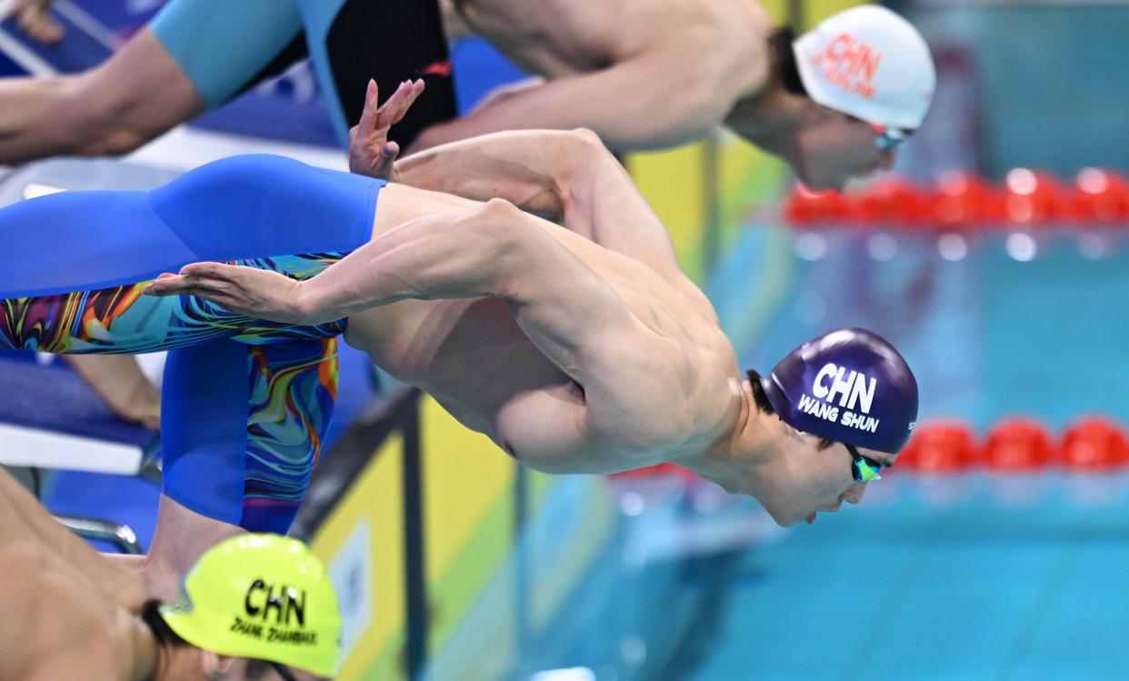 韩国运动员再获桂冠，男子100米自由泳风采无双的简单介绍